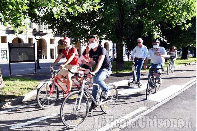 Pinerolo: inaugurata la pista ciclabile