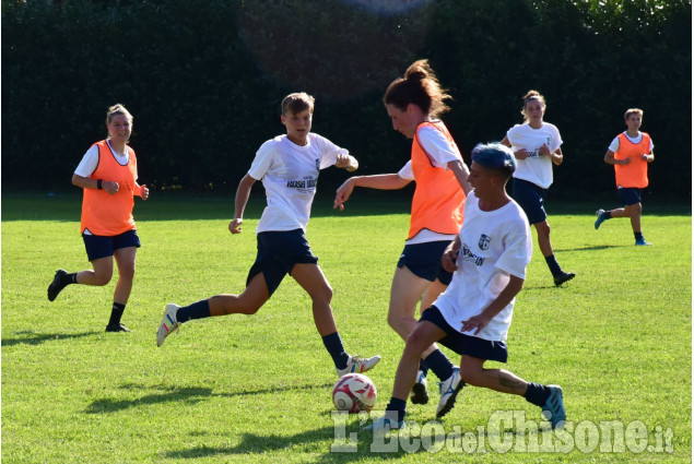 Calcio: i primi allenamenti del nuovo Pinerolo femminile