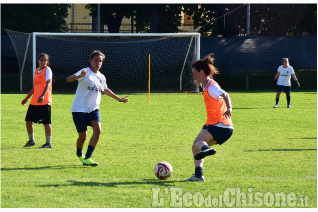 Calcio: i primi allenamenti del nuovo Pinerolo femminile