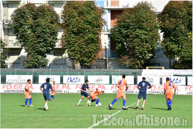 Calcio: primo allenamento congiunto per il Pinerolo di Eccellenza