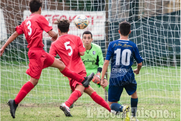Calcio giovanile: derby spettacolare tra Pinerolo e Chisola Under 17
