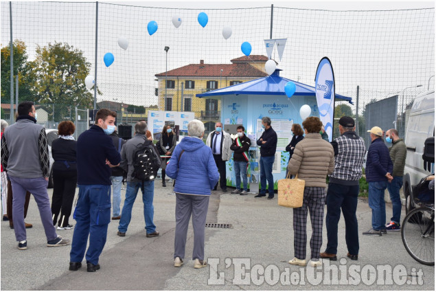 Riva di Pinerolo inaugurato Punto Acqua SMAT