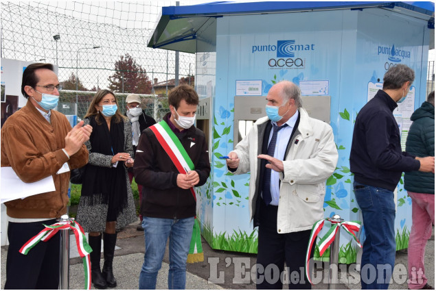 Riva di Pinerolo inaugurato Punto Acqua SMAT