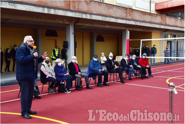 Inaugurato il nuovo campo polivalente all'oratorio San Domenico di Pinerolo