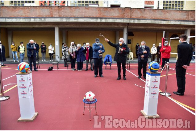 Inaugurato il nuovo campo polivalente all'oratorio San Domenico di Pinerolo