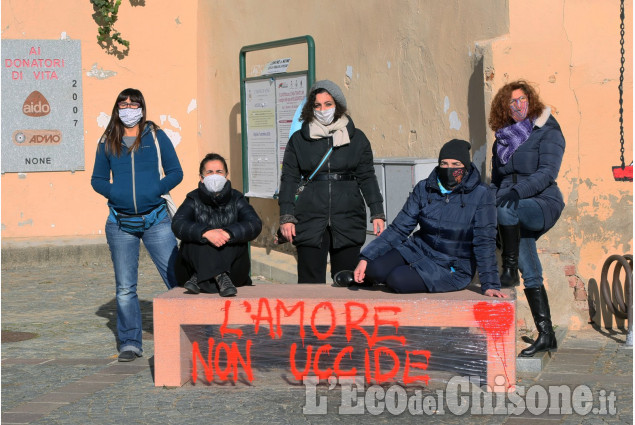 None: “L’amore non uccide”, l’iniziativa delle donne nonesi in piazza Donatori di Sangue