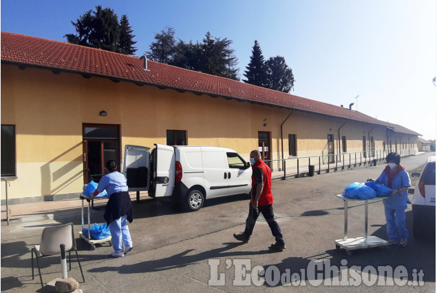 Il Centro vaccinale di Abbadia di Pinerolo operativo dal 5 aprile è quasi pronto