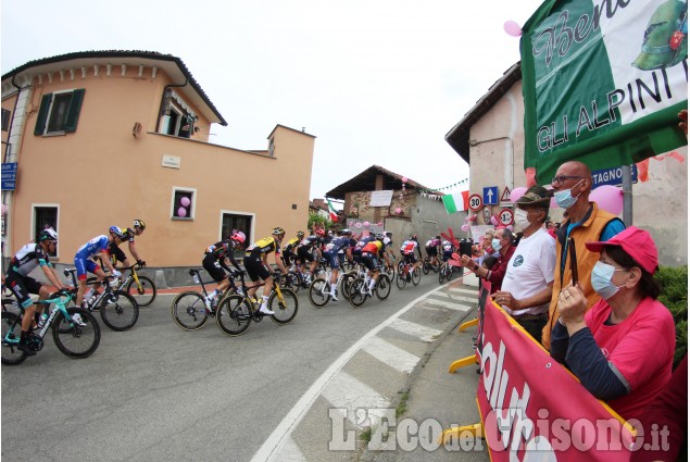 Giro d'Italia passaggio a None