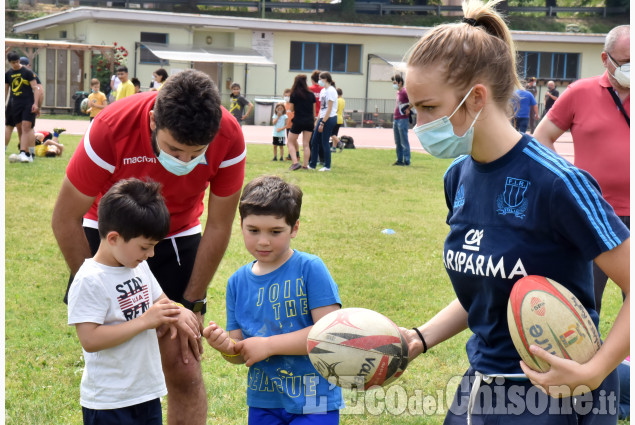 Rugby: un successo l'Open day al campo Martin di Pinerolo