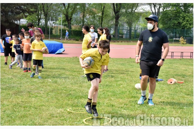 Rugby: un successo l'Open day al campo Martin di Pinerolo