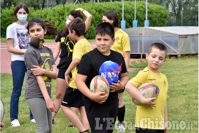 Rugby: un successo l'Open day al campo Martin di Pinerolo