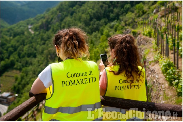Settimana della montagna di Pomaretto: gran finale con l'arte tra le vigne del Ramìe