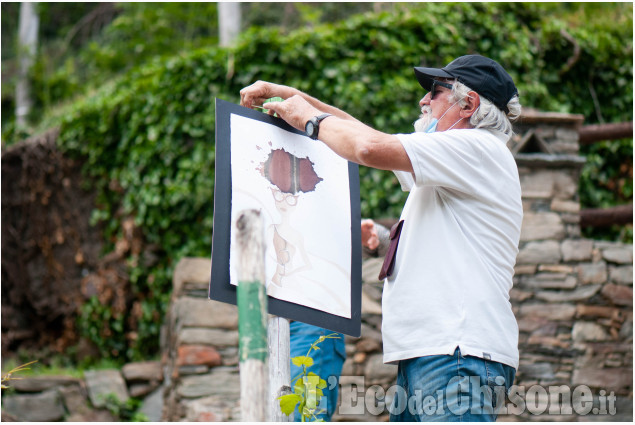 Settimana della montagna di Pomaretto: gran finale con l'arte tra le vigne del Ramìe