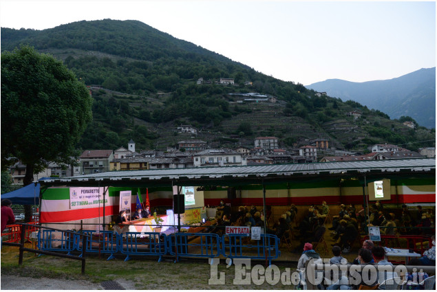 Settimana della montagna di Pomaretto: gran finale con l'arte tra le vigne del Ramìe