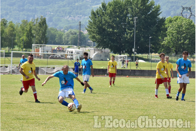 Luserna "un calcio alla violenza"