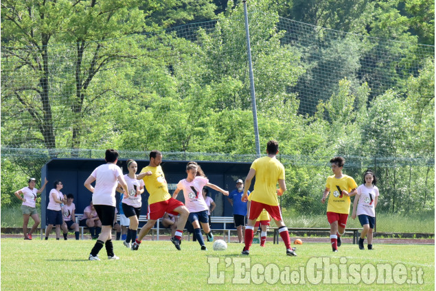 Luserna "un calcio alla violenza"