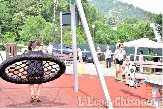 Cantalupa ,un nuovo parco in piazza Fidas