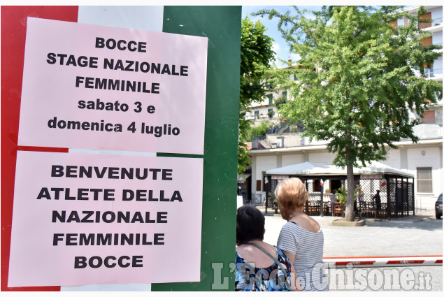 Bocce al Veloce Club di Pinerolo, Stage Nazionale Femminile