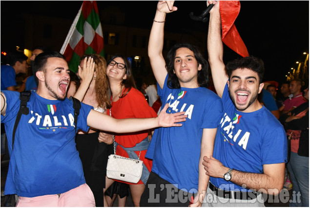 Pinerolo: Italia campione d'Europa, alcuni scatti della serata