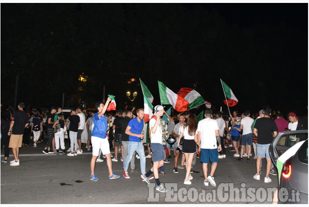 Pinerolo: Italia campione d'Europa, alcuni scatti della serata