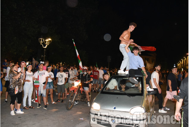 Pinerolo: Italia campione d'Europa, alcuni scatti della serata