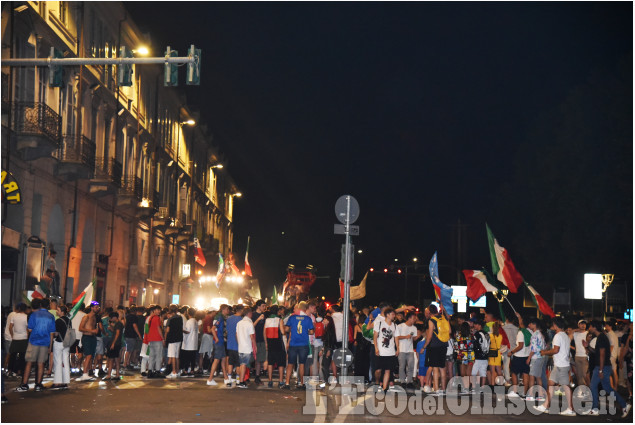 Pinerolo: Italia campione d'Europa, alcuni scatti della serata