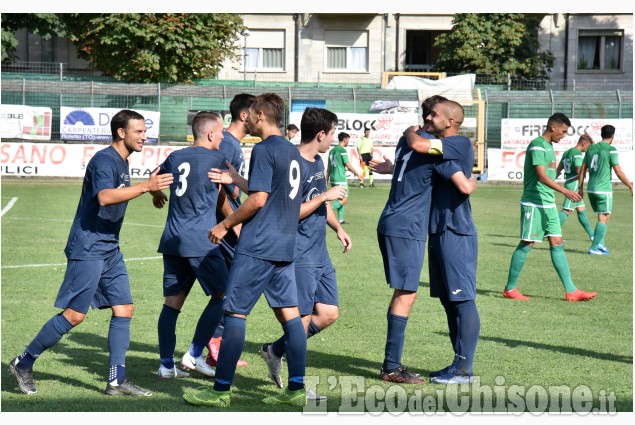 Calcio: tornano le gare ufficiali, in Coppa Italia Pinerolo batte Moretta in rimonta