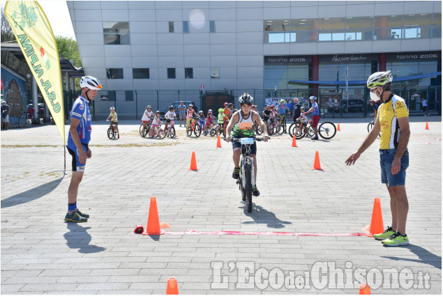 Pinerolo iniziata la scuola di ciclismo per i più piccoli con Jacopo Mosca