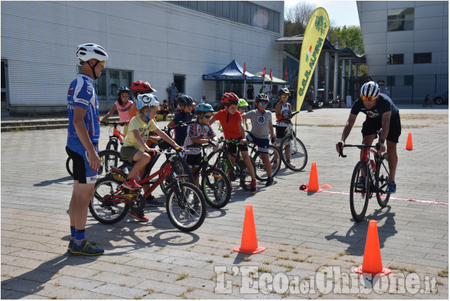 Pinerolo iniziata la scuola di ciclismo per i più piccoli con Jacopo Mosca