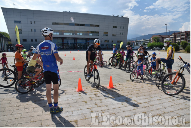 Pinerolo iniziata la scuola di ciclismo per i più piccoli con Jacopo Mosca