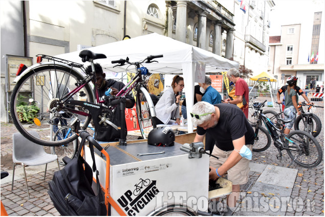 Pinerolo: Pensieri in piazza ,Ciclocaccia al tesoro