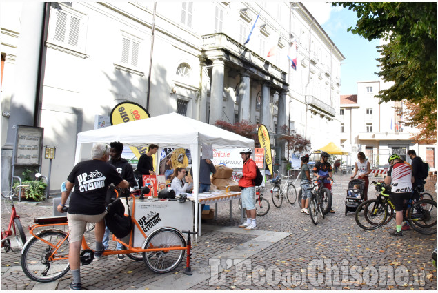 Pinerolo: Pensieri in piazza ,Ciclocaccia al tesoro