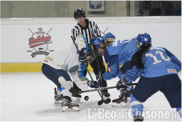 Hockey ghiaccio,festa italiana a Torre Pellice