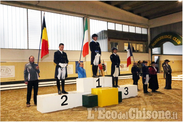 None: finale del campionato Europeo di dressage iberico all’Horsebridge, vince il Belgio