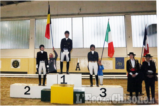 None: finale del campionato Europeo di dressage iberico all’Horsebridge, vince il Belgio