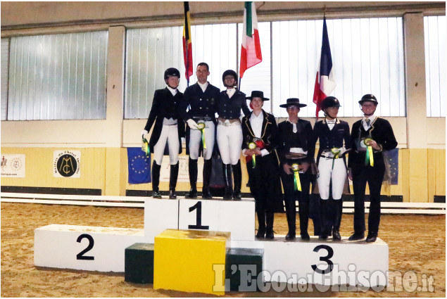 None: finale del campionato Europeo di dressage iberico all’Horsebridge, vince il Belgio