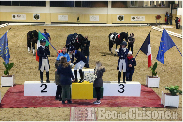None: finale del campionato Europeo di dressage iberico all’Horsebridge, vince il Belgio
