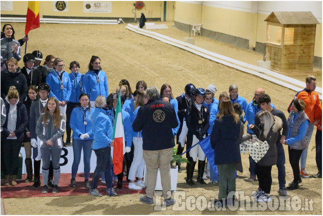 None: finale del campionato Europeo di dressage iberico all’Horsebridge, vince il Belgio