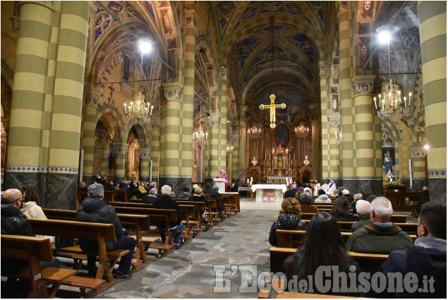 Pinerolo: Nella basilica di San Maurizio ,capodanno dei cristiani