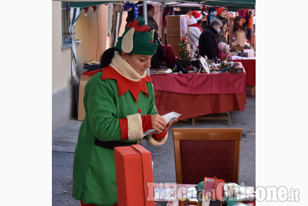 Cumiana: Babbo Natale alla festa di domenica