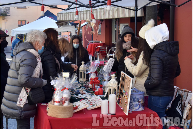 Cumiana: Babbo Natale alla festa di domenica