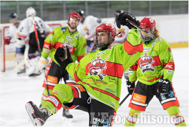 Torre Pellice Italia Hockey Real Torino vs Bulldogs 