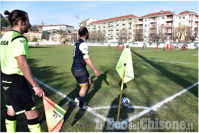 Calcio Eccellenza: termina in parità un appassionante tra Pinerolo e Chisola