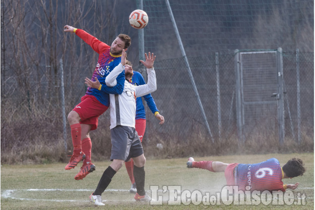 Calcio prima categoria: Pinasca, rimonta da derby
