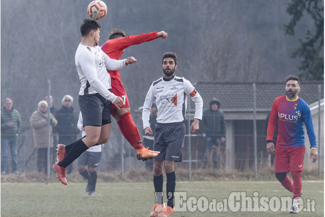 Calcio prima categoria: Pinasca, rimonta da derby