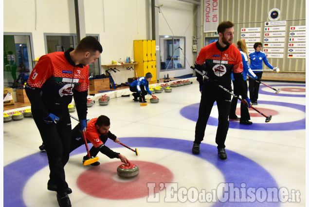 Pinerolo: Curling nel weekend festeggiano i nostri azzurri