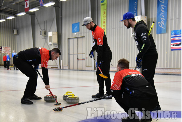 Pinerolo: Curling nel weekend festeggiano i nostri azzurri