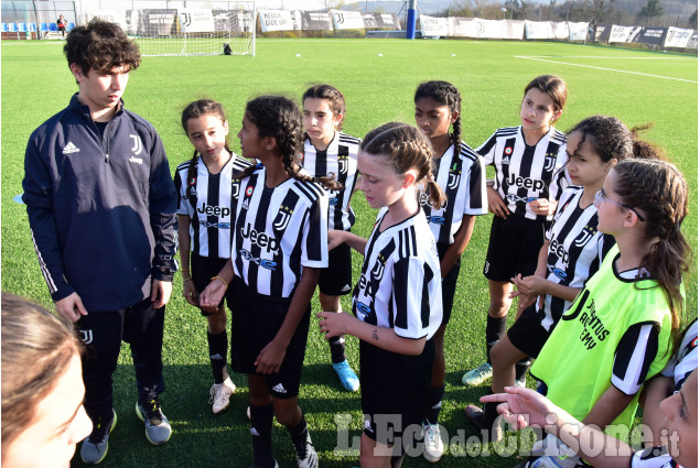 Calcio femminile: a Cantalupa amichevole tra le giovani della Juventus Academy Saudi Arabia e del Pinerolo.