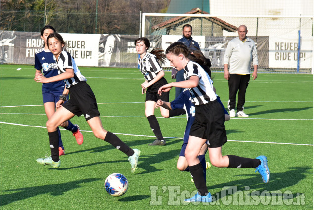 Calcio femminile: a Cantalupa amichevole tra le giovani della Juventus Academy Saudi Arabia e del Pinerolo.