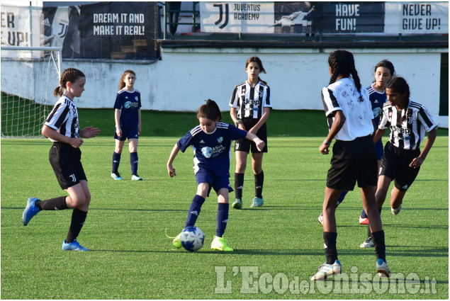 Calcio femminile: a Cantalupa amichevole tra le giovani della Juventus Academy Saudi Arabia e del Pinerolo.